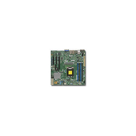 SUPERMICRO X11SSH-F-B LGA1151/Intel C236/DDR4/SATA3&USB3.0/V&2GbE/MicroATX MBD-X11SSH-F-B